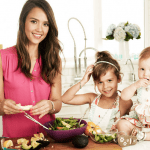 ジェシカアルバの可愛い子供と、子供ブランド。